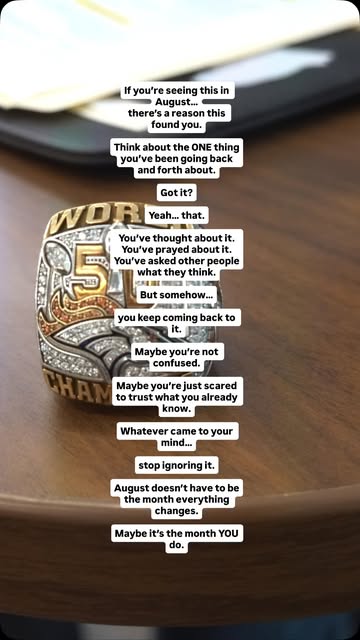 Taking the next step — Sylvester Williams on Instagram