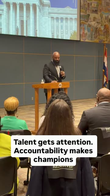 Accountability makes champions — Sylvester Williams on Instagram