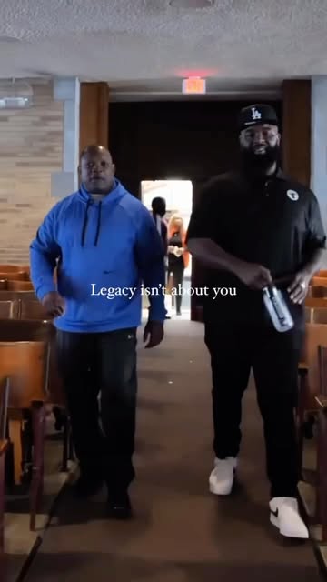 Legacy beyond yourself — Sylvester Williams on Instagram
